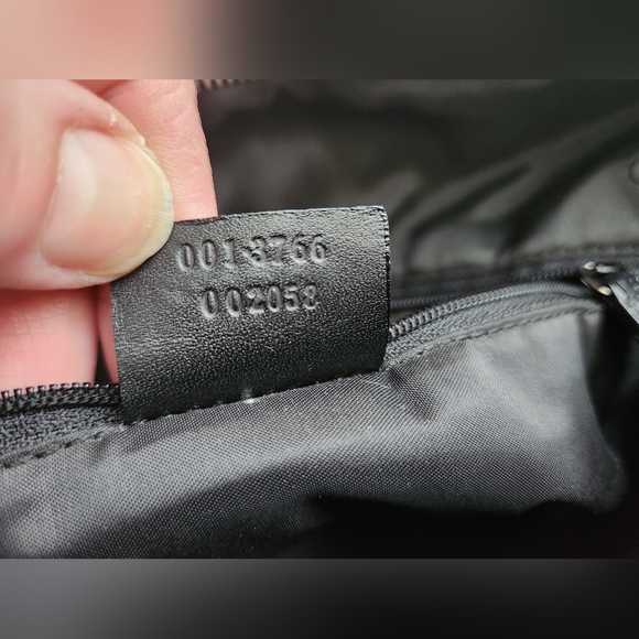 Gucci Black Suede, Leather Shoulder Bag - Picture 12 of 16